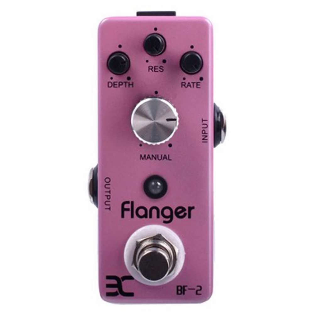 

EX Pedal BF-2 Flanger Guitar Effect Pedal True Bypass ENO Compact Mini Pedal + Free Connector