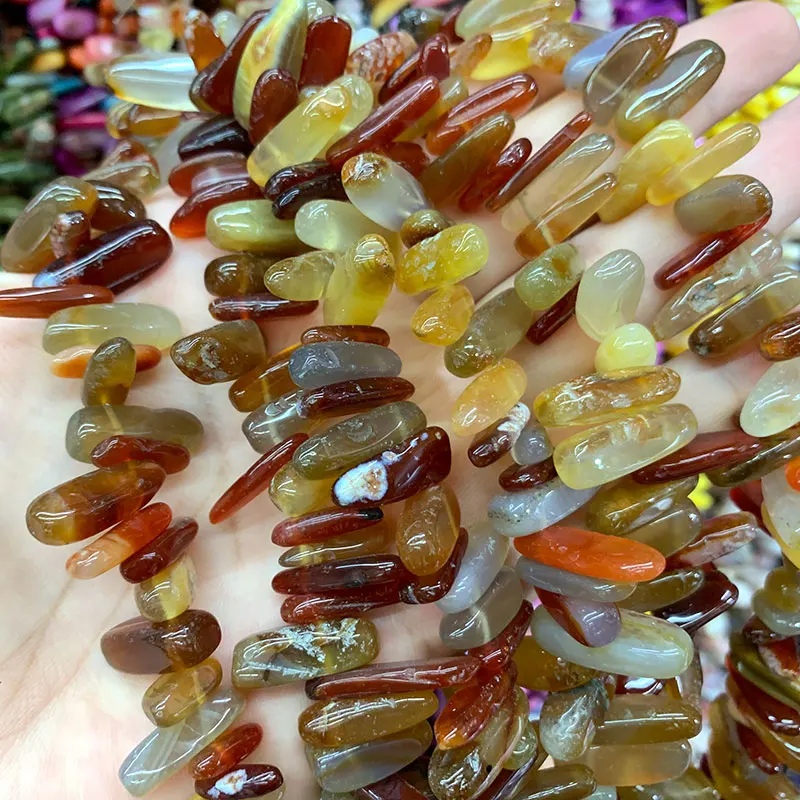 red agate AAA розовый кварц Агаты азурлиты 12-20 мм полосы каменные бусы «сделай сам» для изготовления украшений ожерелья Браслет материал - Цвет: red agate