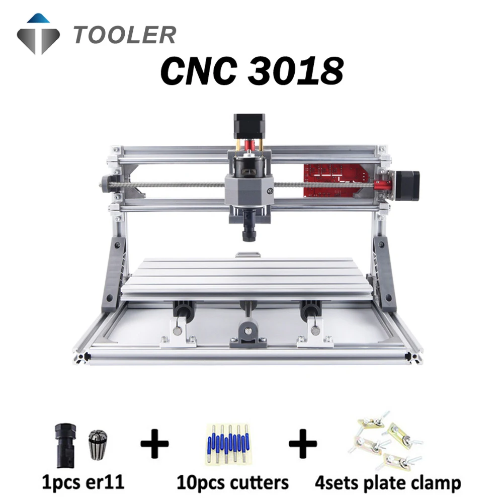CNC3018PRO с ER11, мини лазерная гравировальная машина, CNC3018 Pcb фрезерный станок, деревянный маршрутизатор, лазерная гравировка, cnc 3018, лучшая игрушка