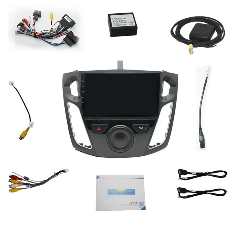 Для Ford Focus 2012 2017 9 дюймов Android 1 автомобильное стерео радио GPS MP5 плеер Wifi FM Bluetooth|MP4 и