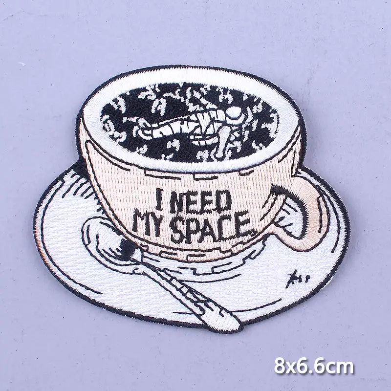 

Van Gogh Heart Patch For Clothing Iron On Embroidered Patches For Clothes Outdoor Adventure Travel Patch For Diy T-shirt Badges