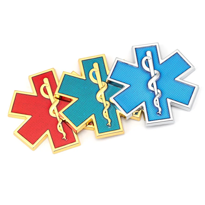 Автомобильная наклейка Star of Life эмблема значок для BMW Audi Ford Focus Honda Toyota Suzuki Skoda Nissan