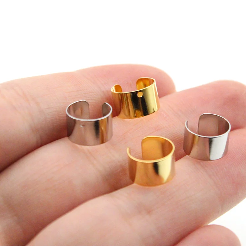 20 шт./лот Золотые серьги из нержавеющей стали ювелирные изделия для тела без
