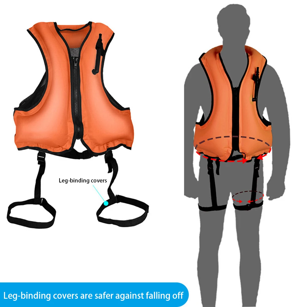 

Life Jacket Adults Surf Vest Motorboats Jet Ski Wakeboard Raft Safety Fishing Vest Rescue Boat Swimming Surf Sailing Safety Vest