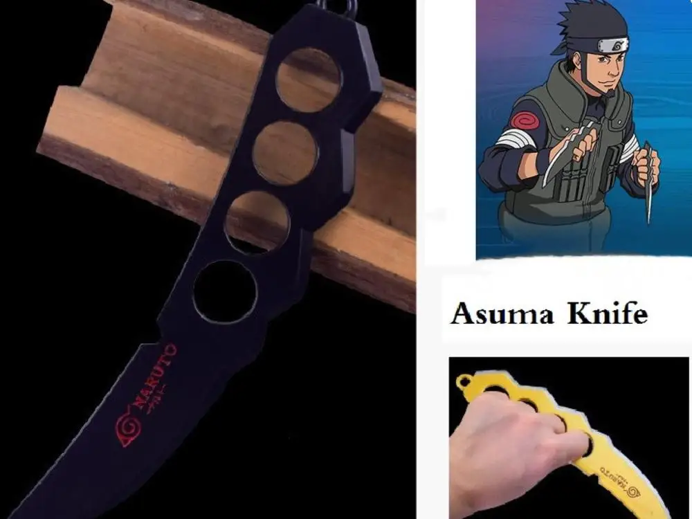 22 см Kunai Sarutobi Asuma нож Minato Yondaime Hokage оружие Узумаки Хокаге костюм для косплея Uchiha Itachi