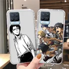 Чехол Funda Realme 8 Pro для Realme 7 Pro 8i 5S 5i 6i C21 C17 C11 C20 V13 5G Q3i Capa Realme GT Neo Attack On Titan, прозрачные чехлы