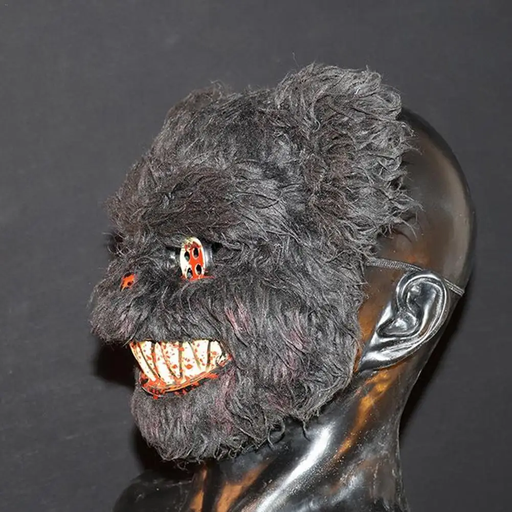 Маска в виде кровавого медведя Тедди на Хэллоуин маскарадная страшная плюшевая