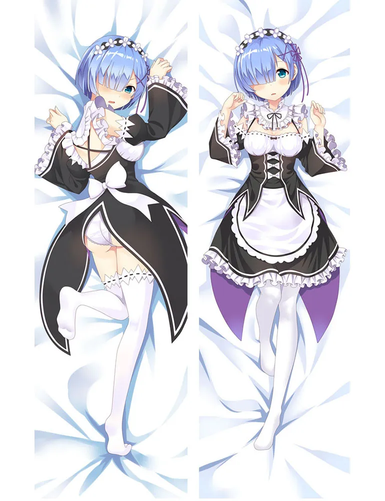 Аниме Re Zero KARA Hajimeru Isekai жизнь в другой Rem Ram Dakimakura Hug средства ухода за кожей накидка