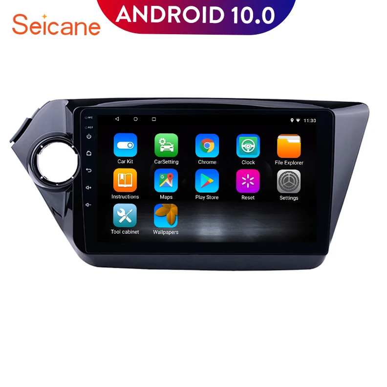 Seicane четырехъядерный Android 10,1 gps Navi головное устройство плеер автомобиля стерео для 2010-2012 2013 Kia K2 RIO Поддержка TPMS DVR