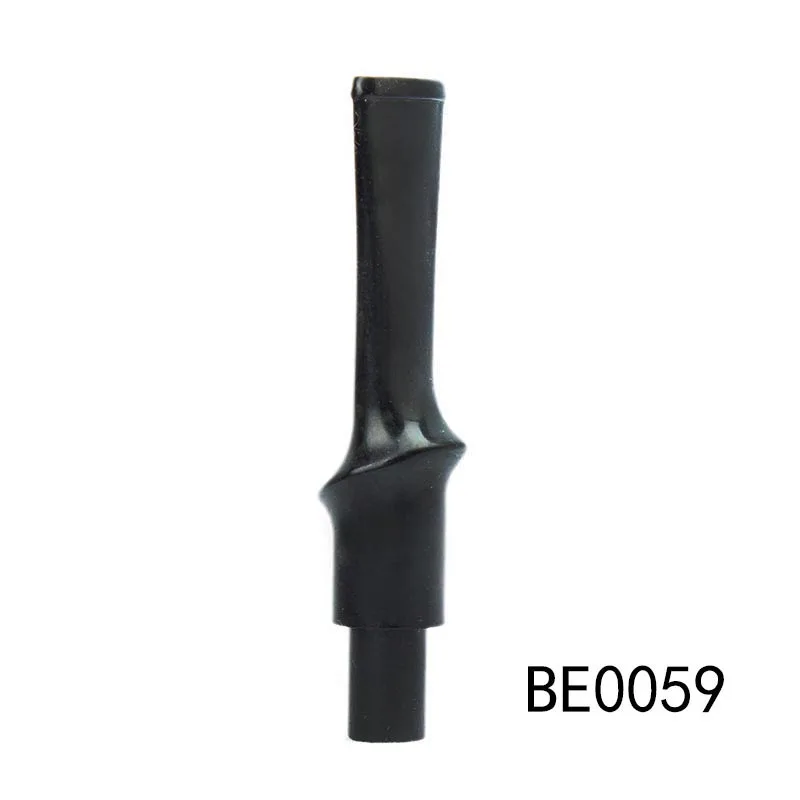 be0059 3 шт./партия, черные акриловые мундштук, трубчатые штоки для замены табака, трубы для курения, аксессуары, 9 мм, фильтр Mbe00 - Цвет: be0059