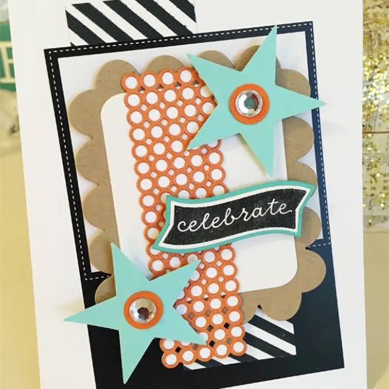 Популярная рамка необычные металлические Вырубные штампы хорошая для рукоделия