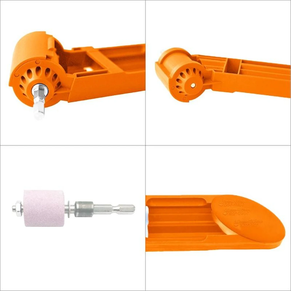 

Powered Tool Parts Titanium Dril Corundum Grinding Wheel Drill Bit ABS Wear-resistant Orange Spanner Small 2-12.5mm Sharpener