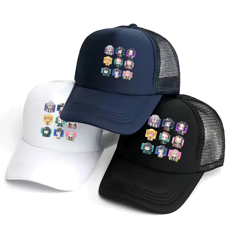 

Бейсболка Мужская, 90S, в стиле японского аниме Demon Slayer Kimetsu No yaibahat