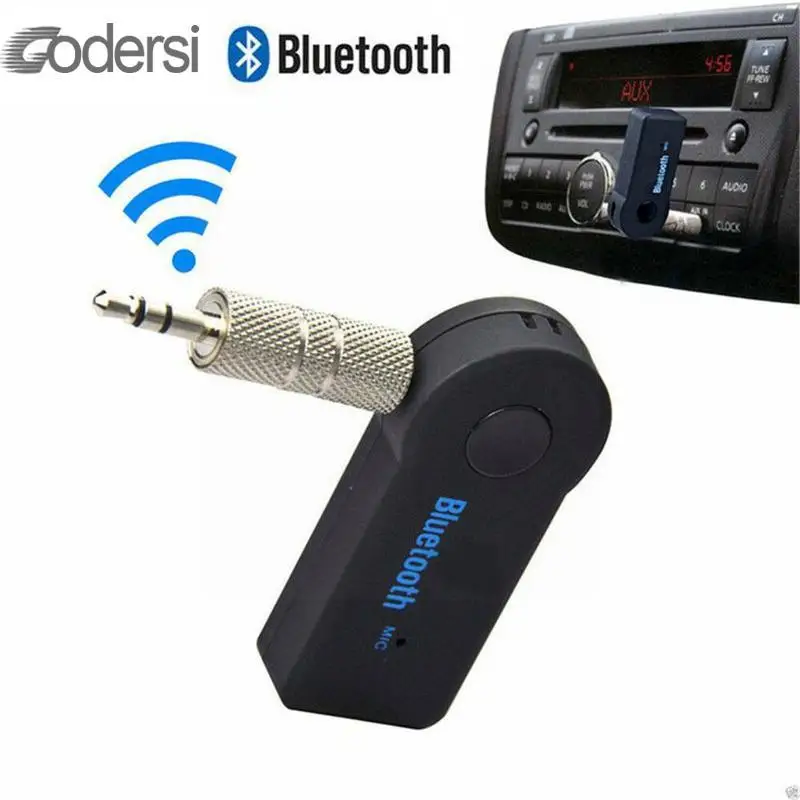 

Mini Aux Audio Mp3 Music Bluetooth Receiver 3.5mm Jack Car Kit Wireless Handsfree Speaker Headphone Adapter A2dp Usb For Ip Y2n0