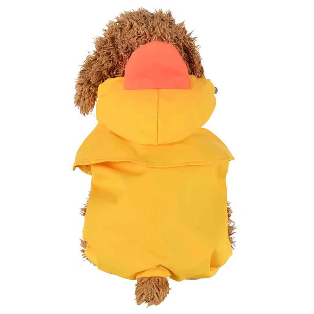 Собака дождевик Одежда Щенок повседневные плащи водонепроницаемые пальто