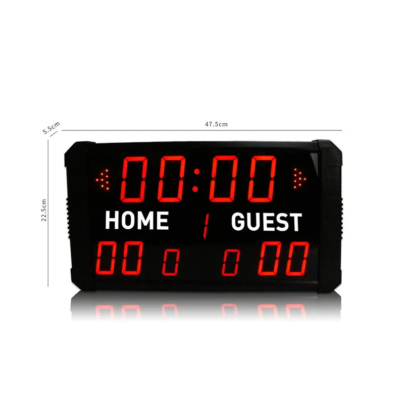 Цифровое портативное табло большое футбольное с очками спортивный