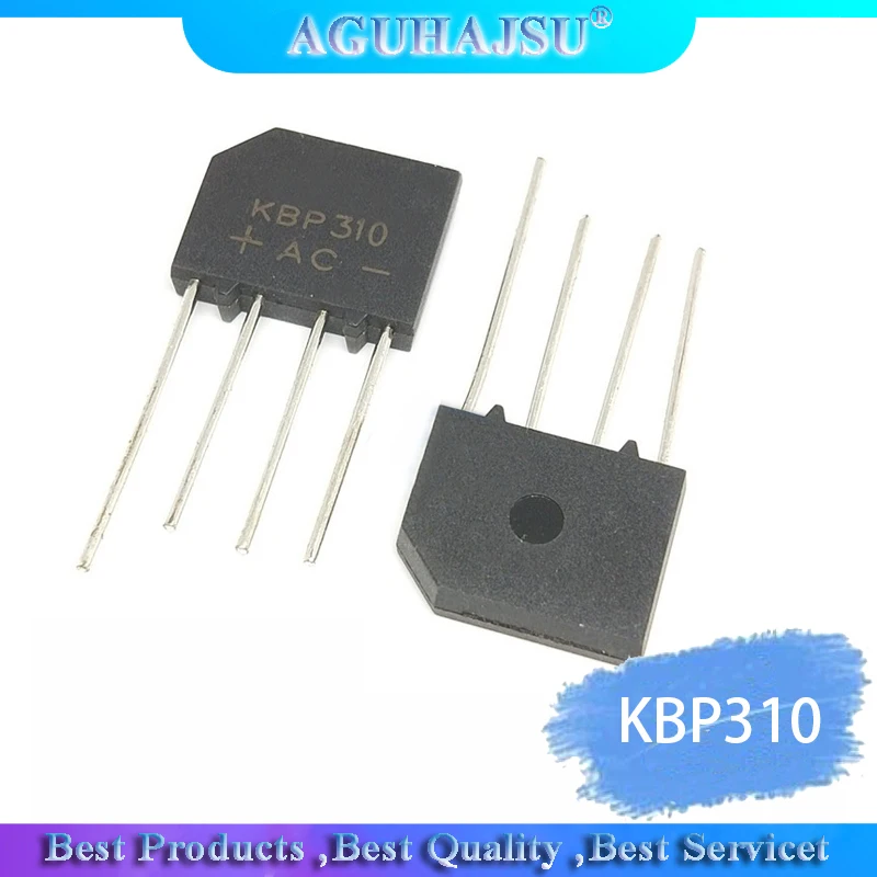 Чипы IC KBP310 molewei SIP 4 3A 1000V 10 шт./лот мостовой выпрямитель оригинальная интегральная