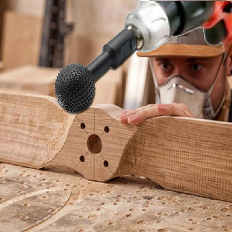 1 шт. сферические шпиндели для шаровой резьбы по дереву инструмент для резьбы по дереву угловая шлифовальная машина
