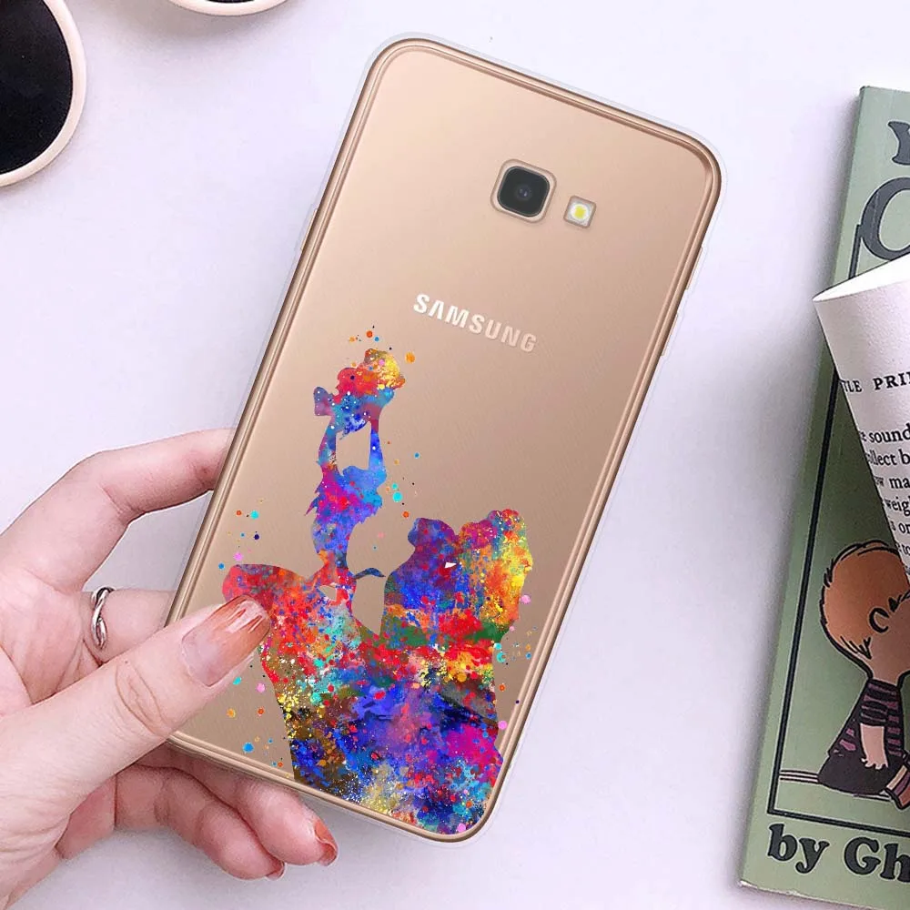 Мягкий ТПУ чехол с изображением короля льва пумбы акуны Матата для Samsung Galaxy J3, J5, J7 года 16 J4 J6 Plus Note 10 Pro силиконовый чехол