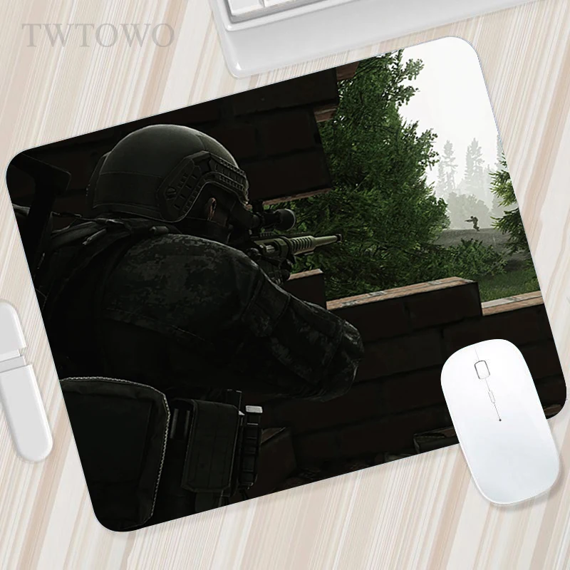 

Mouse Pad New Computer Desk Mat Anti-slip Gamer lovely Anime Natural Rubber Cartoon Escape From Tarkov Carpet Home Mouse Mat