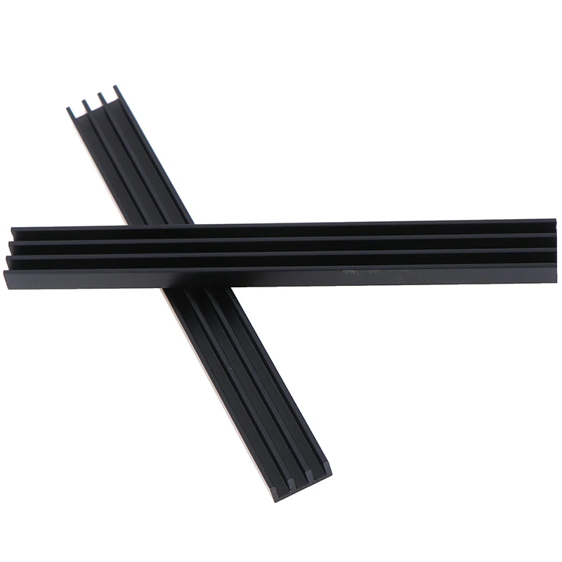 Радиаторы из алюминия 2 шт. черный теплоотвод охлаждающий кулер для электронного