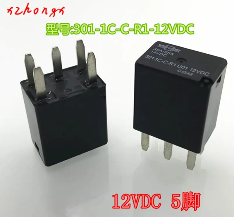 301-1C-C-R1 U01 301-1C-C-R1-U01-12VDC 301-1C-C-R1-U02-24vdc 5-контактные реле 35A/20A