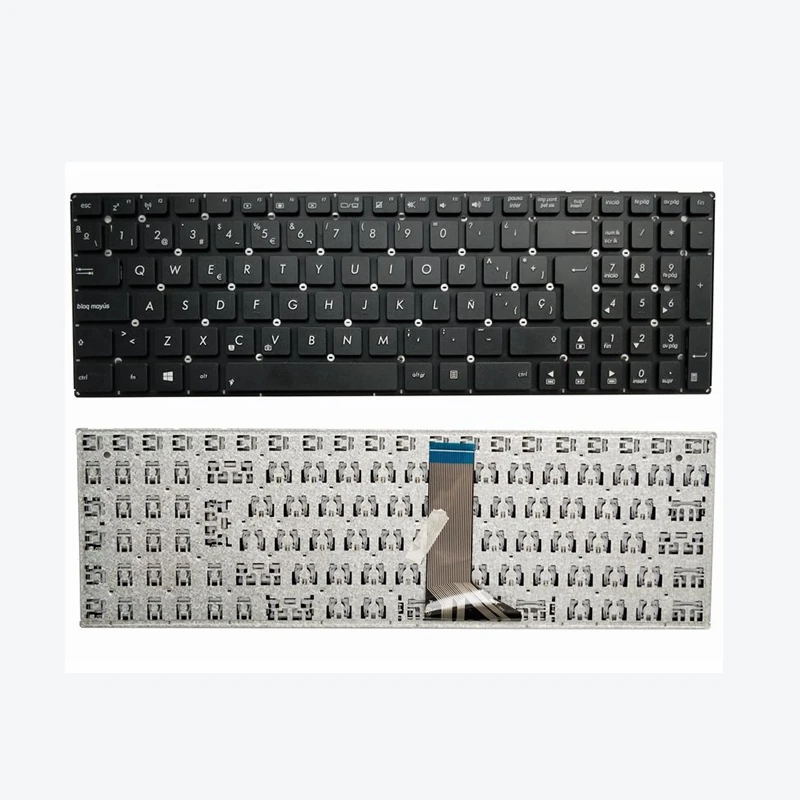 Испанская клавиатура для ASUS x551 X551M X551MA X551MAV F550 F550V X551C X551CA SP черная ноутбука |