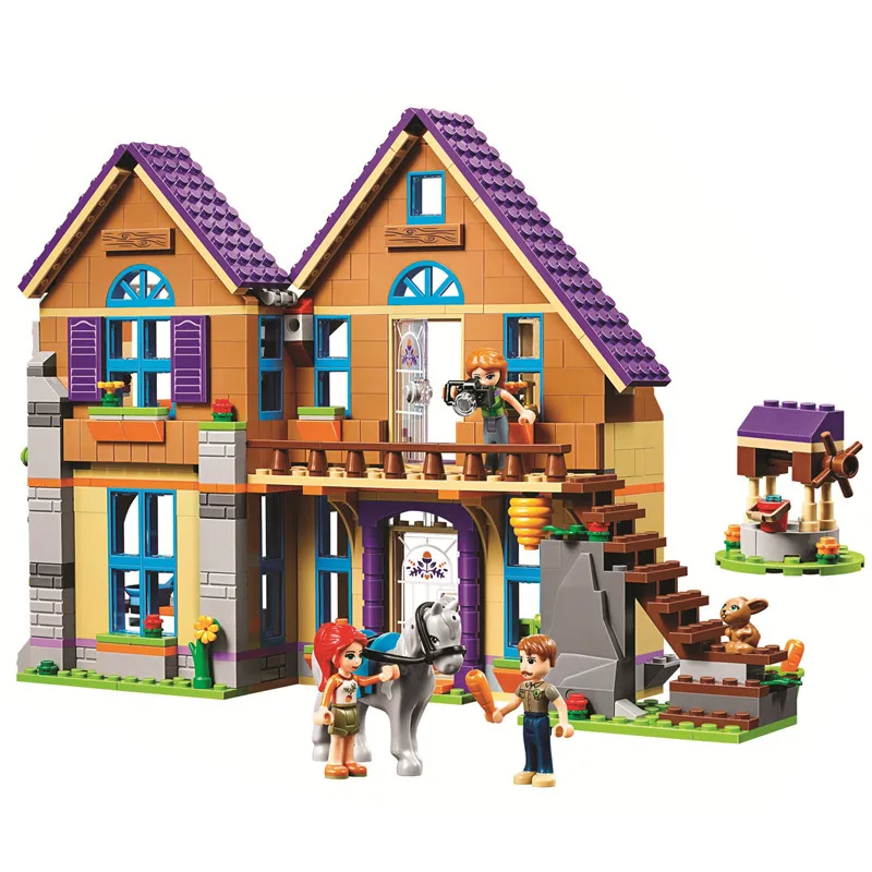 

Конструктор «Дом друзей» Mia, 41369 блоков, Классическая модель для девочек, детские домашние игрушки для семьи, подарок на Рождество и день рож...