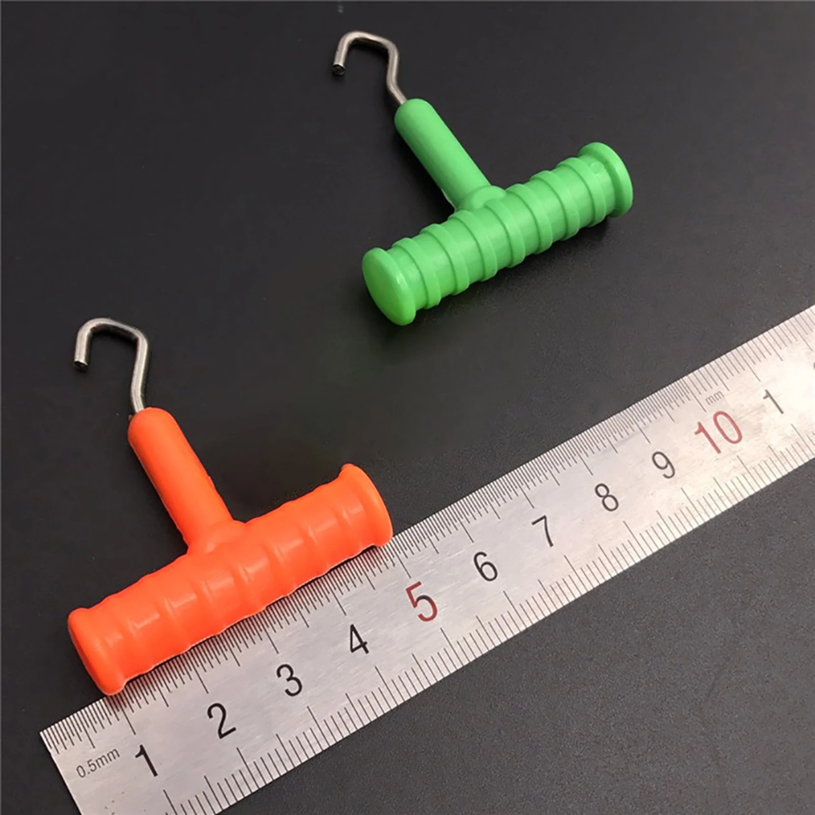 6Pcs Carp Fishing Rigging Tool Crochet Hook Stringer Knot Puller Baiting Needles Boilie Bait Drill Needle Scissor Tackle | Спорт и