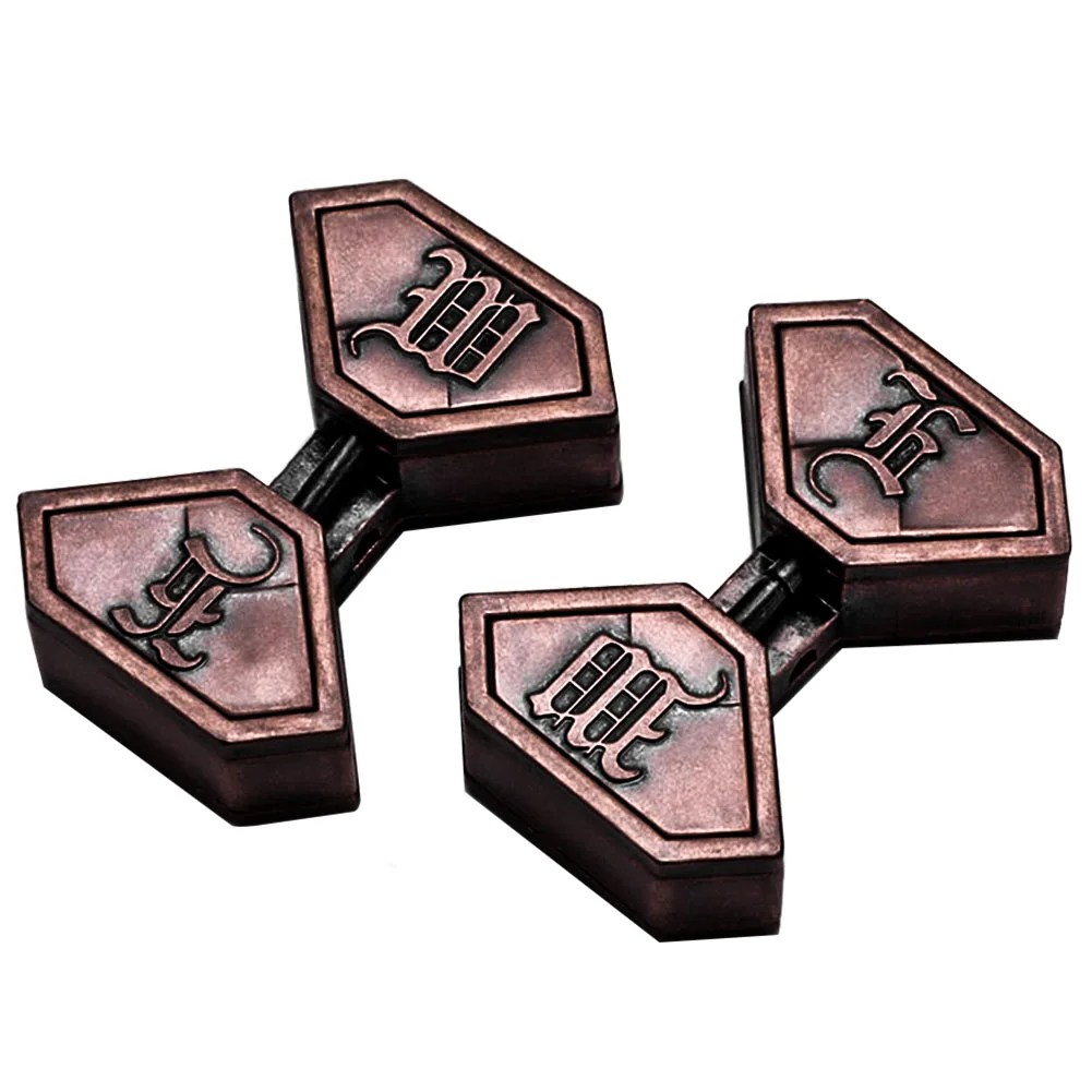 Подарок для взрослых интеллектуальная винтажная металлическая головоломка