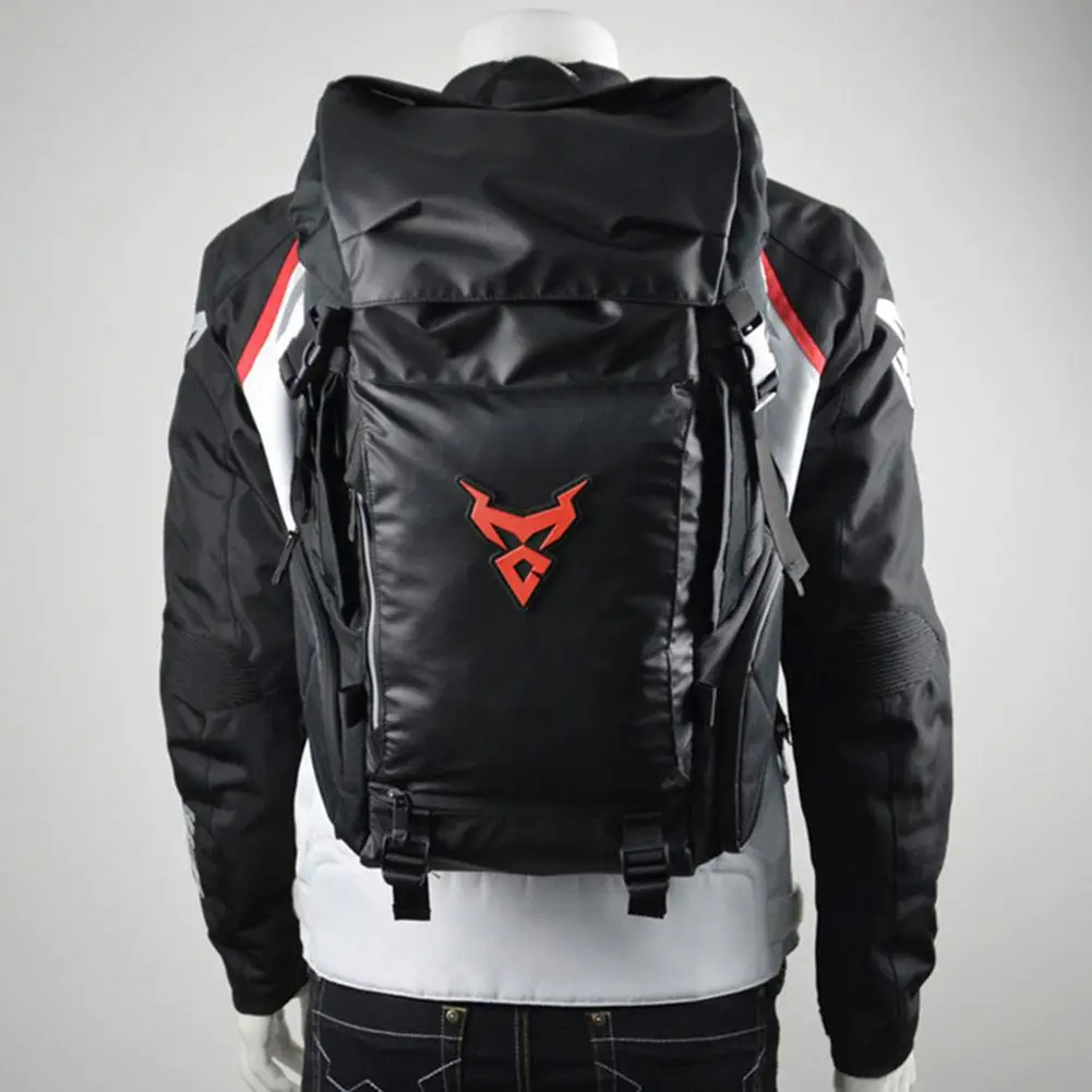

Motorcycle Backpack Travel Waterproof Helmet Backpack Large Helmet Holder Luggage Storage Bag for Sports Outdoor Activities