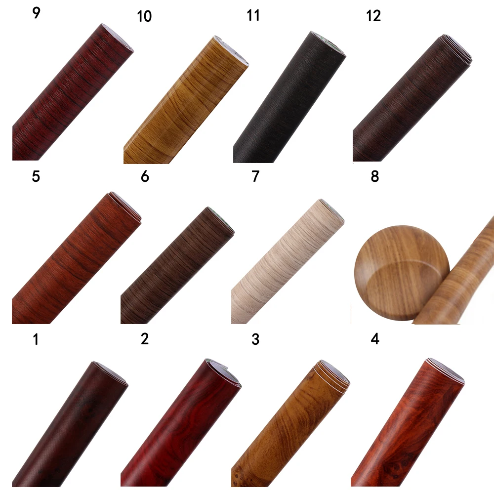 Новинка 30*100 см ПВХ самоклеящаяся текстурированная виниловая наклейка на дерево