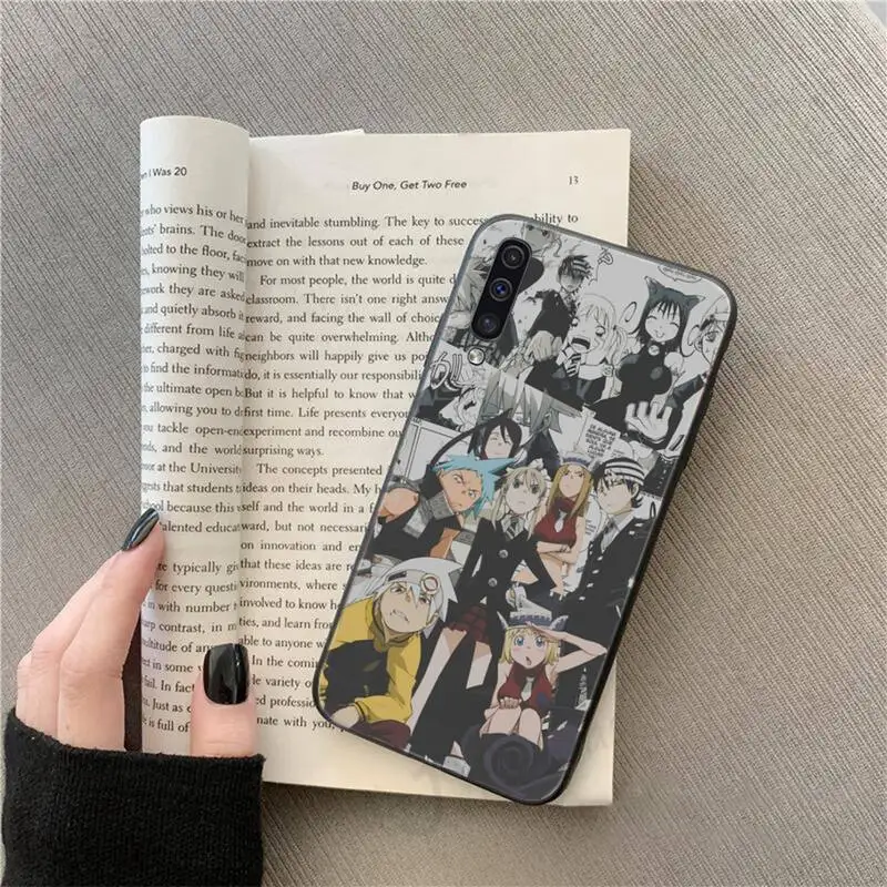 

Soul Eater Hot anime high quality Phone Case For Samsung galaxy S 9 10 20 A 10 21 30 31 40 50 51 71 s note 20 j 4 2018 plus
