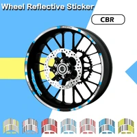 strips motorcycle wheel tire stickers car reflective rim tape auto decals for honda cbr600rr cbr900rr cbr1000 cbr 400 600 900 rr
