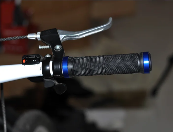 2 шт Блокировка Bmx Mtb горный велосипед MTB руль ручки мягкие резиновые противоскользящие ручки аксессуары