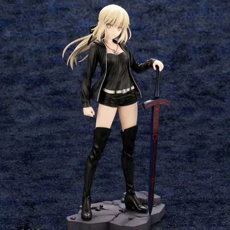 24 см судьба Grand Altria Пендрагон сабля Fate Stay Night ПВХ Фигурки игрушки Коллекционная