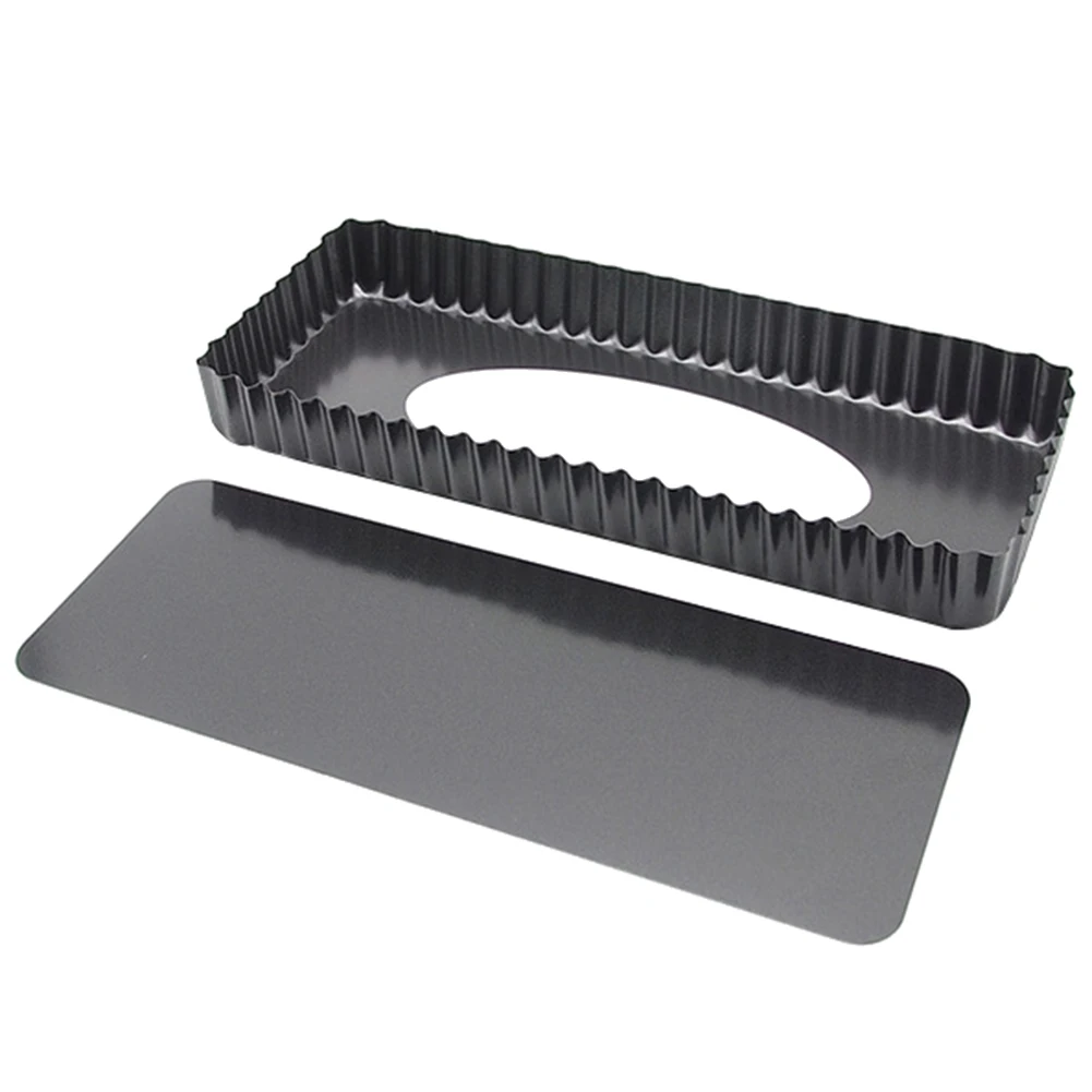 14inch Wavy Rectangle Non Stick Pie Toast Bread Maker Mould Cake Pan Baking Tool |
