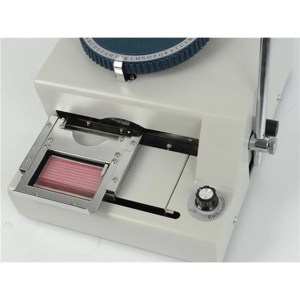 WSDM 70C RCIDOS ручной кодовый принтер машина для тиснения ПВХ карт печати на