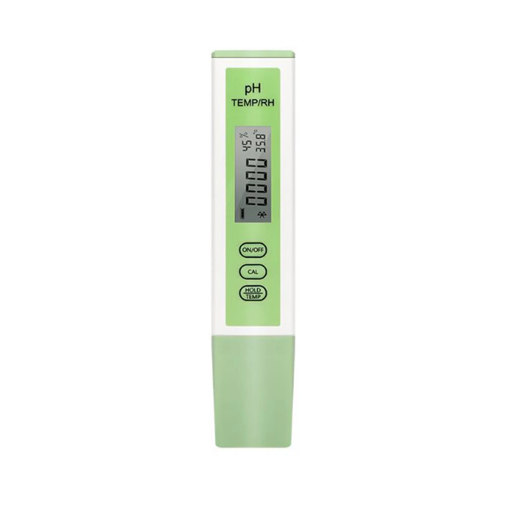 

Digital Water Quality Tester Meter Range 0-14 Multifunctional Water Purity Temperature Meter Analysis Instrument