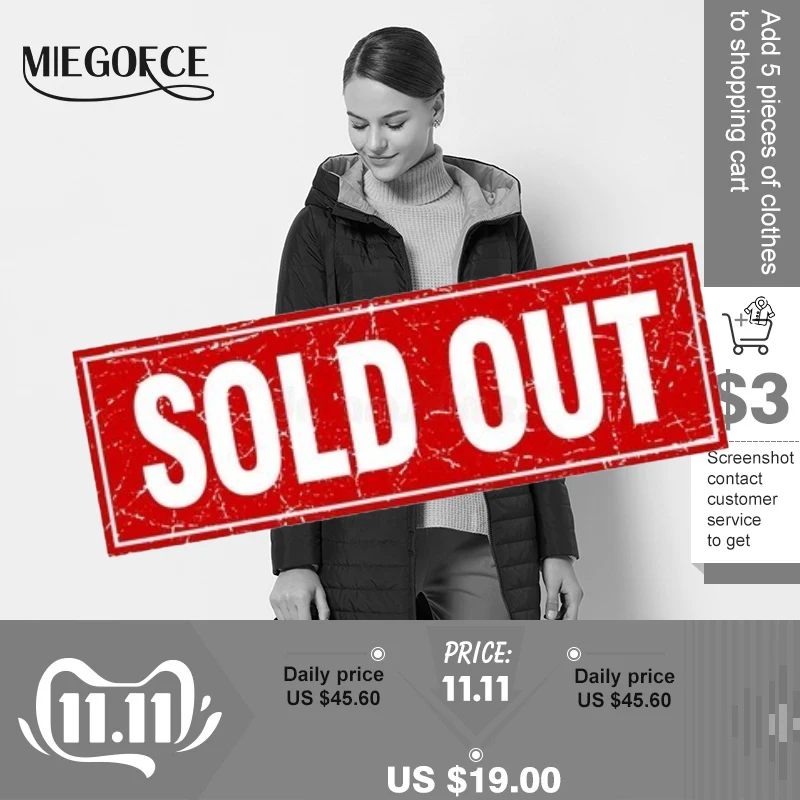 MIEGOFCE 2019 Новая Весенняя Осенняя Женская Коллекция Интересный Дизайн Этого Года