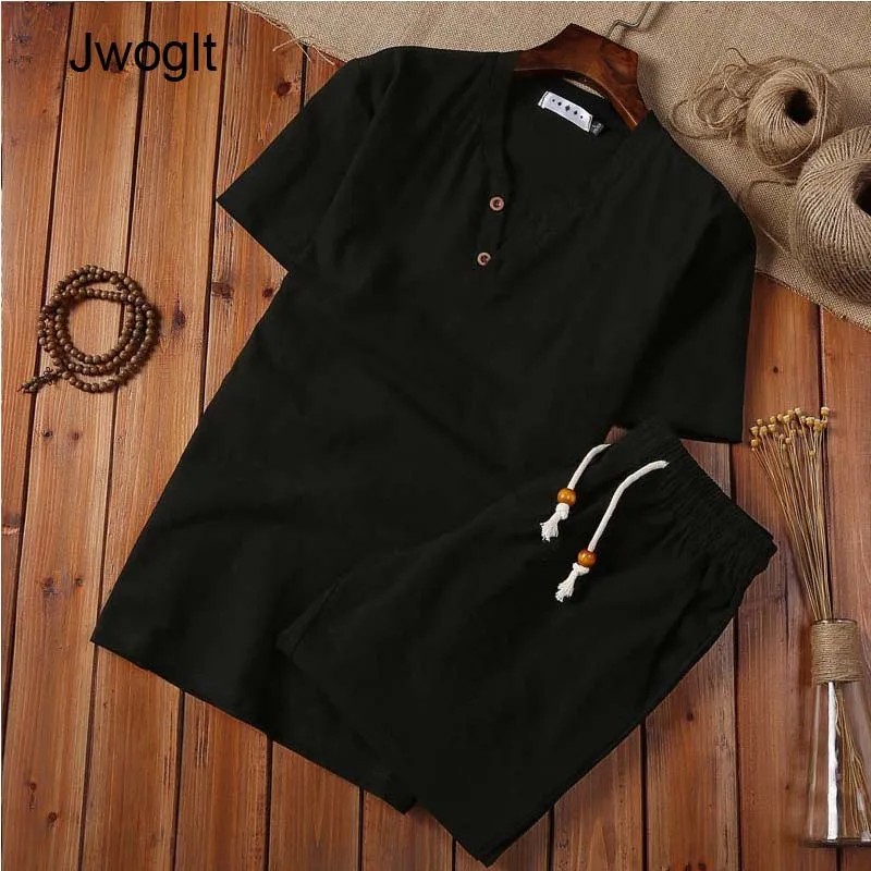 Мужской спортивный костюм Harajuku летний повседневный комплект из 2 предметов