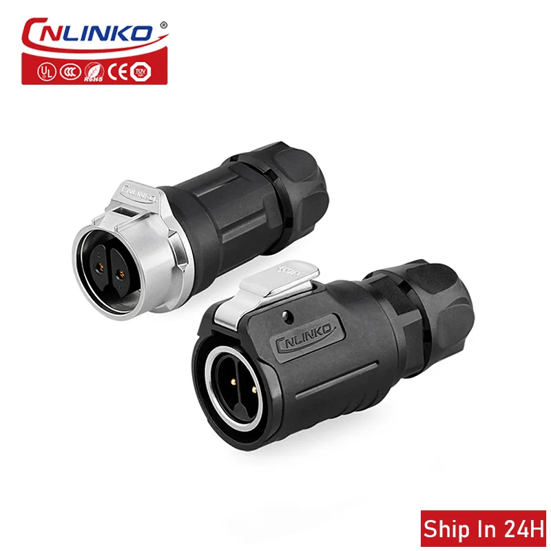 

Cnlinko LP M16 Plastic Waterproof Cable Connector 2 3 4 5 7 8 9pin Male Socket Female Butt Joint Adapter for Industrial Aviation