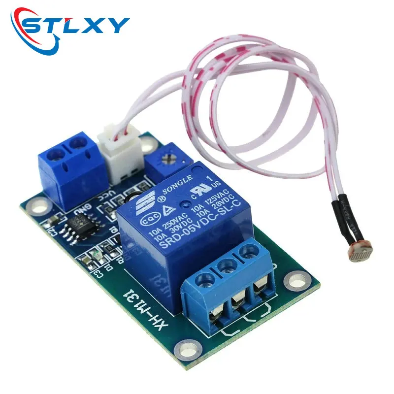 XH-M131 DC 5V / 12V переключатель управления освещением реле фоторезистора модуль
