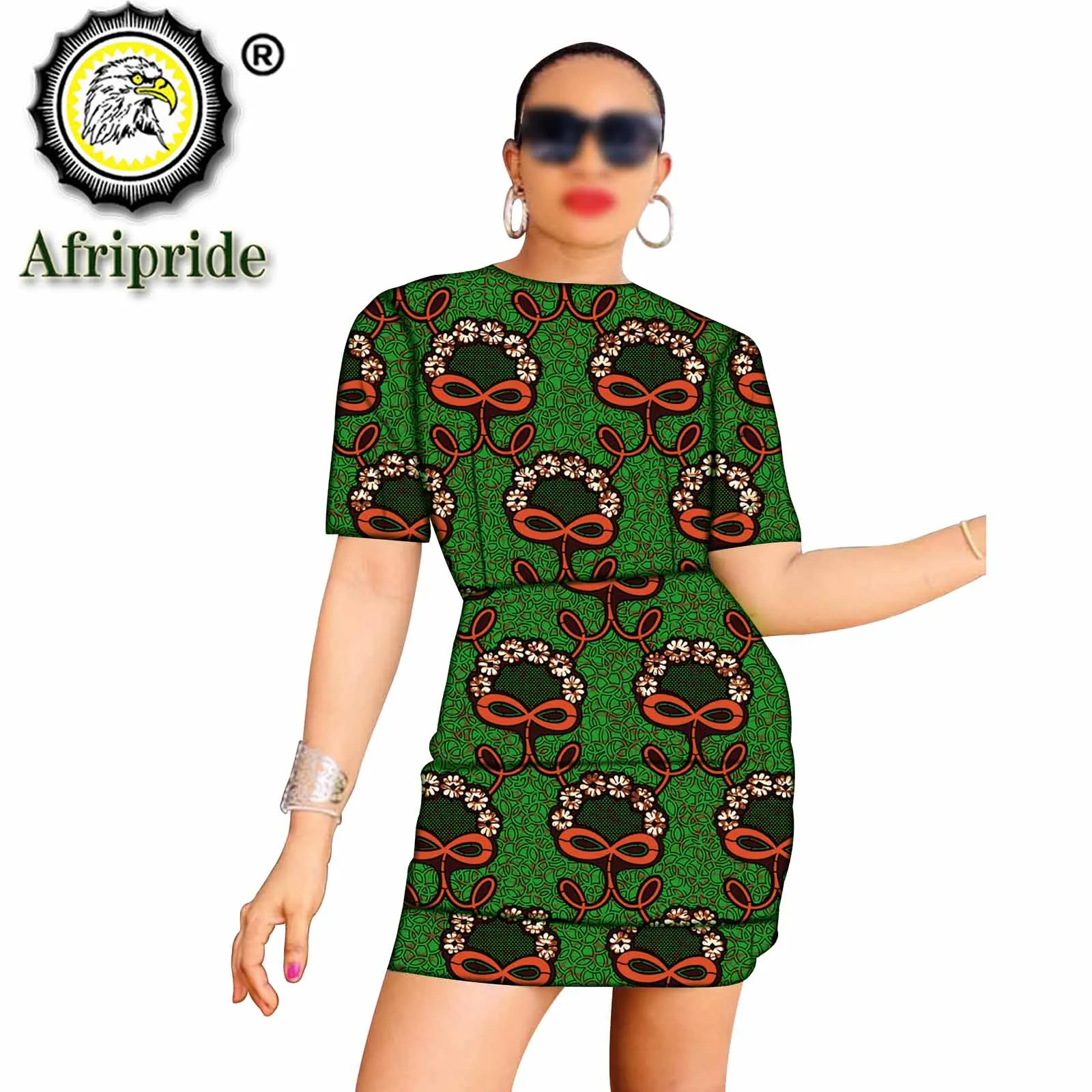 Fashion African Clothes High Waist Dress Ladies long sleeve Dashiki Clothing Elegant African Dresses for Women Party S2025069