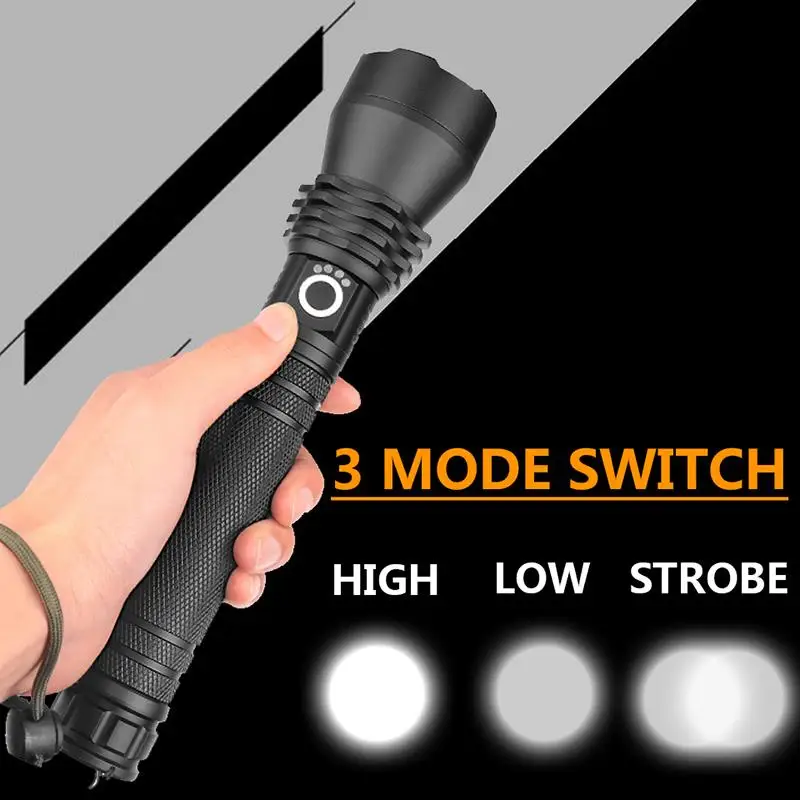 XHP70.2 5000лм Z201285 Xlamp Мощный тактический светодиодный фонарик Фонарь 18650 26650 батарея