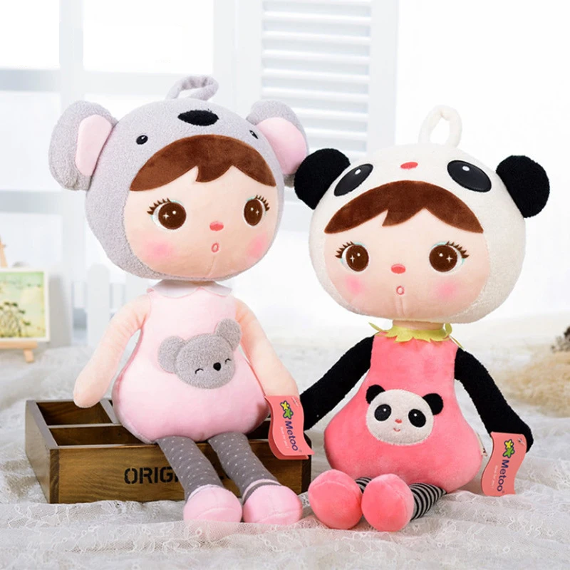 

45CM Cute Keppel Dolls Cartoon Stuffed Animals Koala Panda Angela Plush Toys For Kids Children Christmas Birthday Gifts