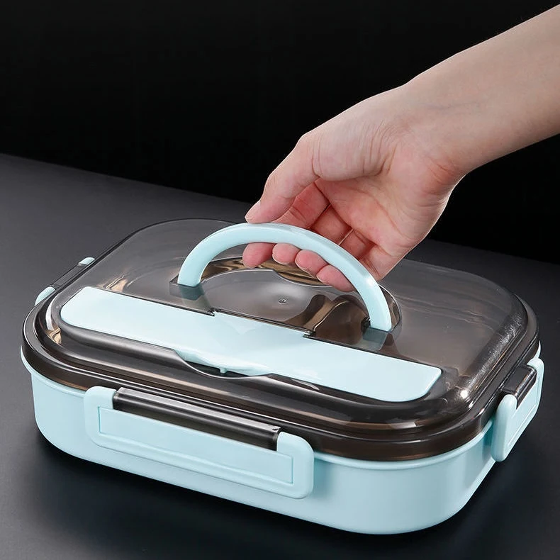 Милый японский Ланч-бокс многослойные контейнеры для хранения пищевых продуктов