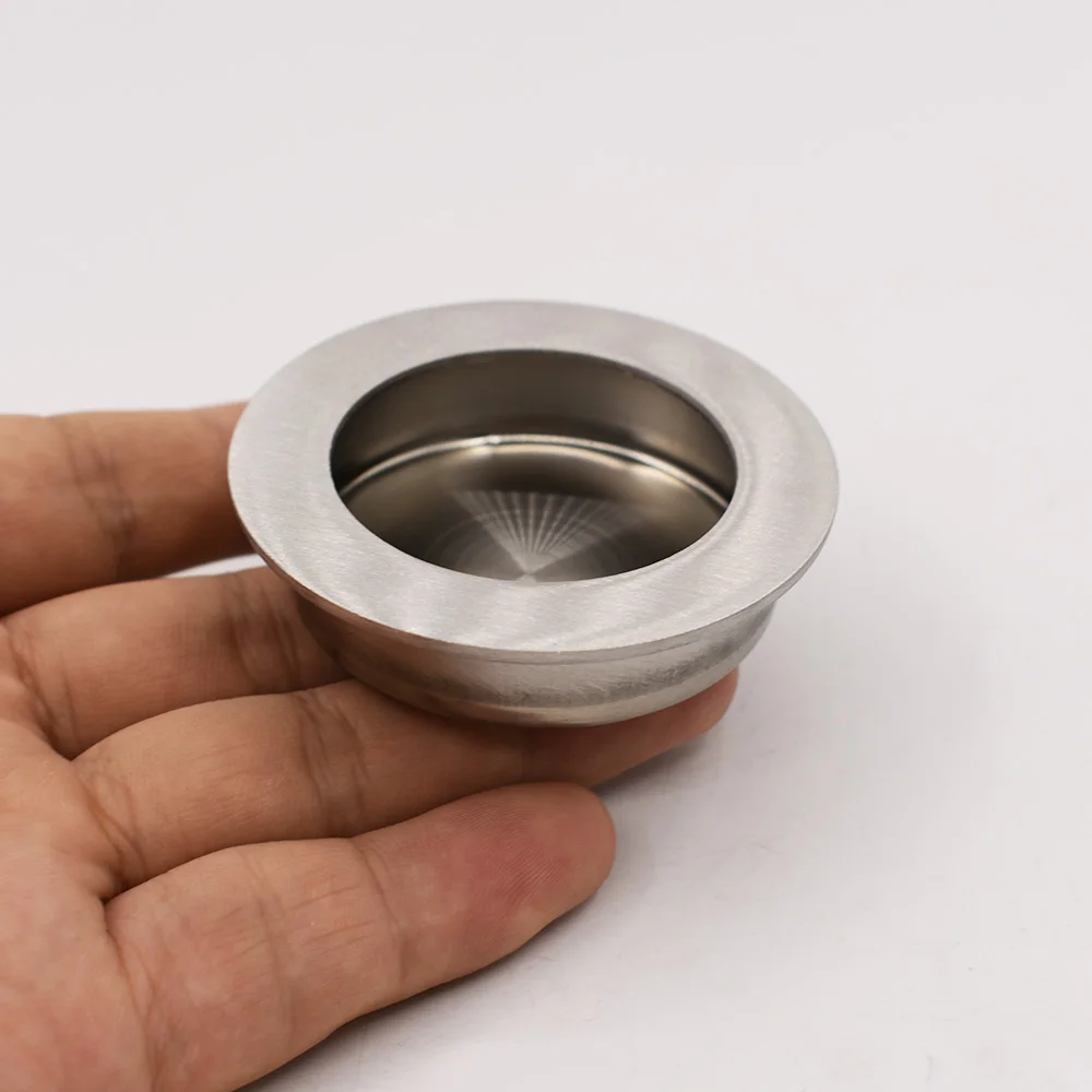 Ручка из нержавеющей стали 201/304 длина от отверстия до 50 мм Скрытые ручки шкафа |