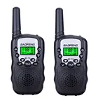 Комплект из 2 предметов, мини Детская иди и болтай Walkie Talkie иди и 1 км Диапазон ручной иди и болтай Walkie Talkie иди и 2 Way Радио с фонариком и ЖК-дисплей Экран переговорные подарок