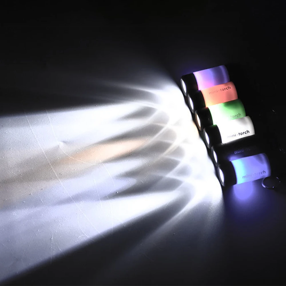 Цена Светодиодный мини-фонарик с USB-зарядкой, яркий водонепроницаемый светильник для ночного кемпинга, альпинизма, KeychainLight
